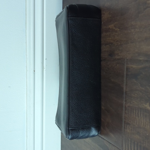 Vintage Black Leather Nordstrom Crossbody Purse - Picture 2 of 7